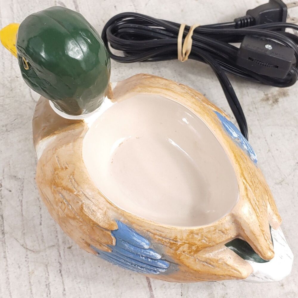 Mallard Duck Scentsy Wax Warmer ~ TESTED WORKING Man Cave ~ Scented Wax USED - Picture 3 of 9